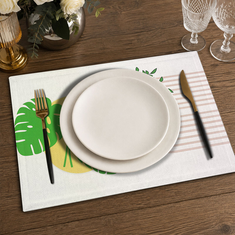 Ensemble de table rectangulaire en polyester