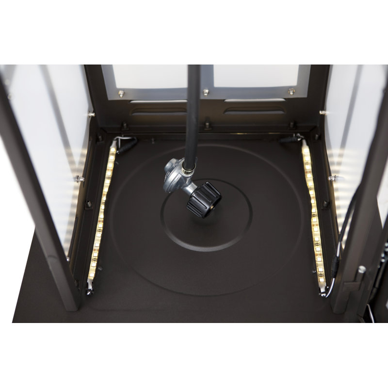 Chauffe-terrasse carré au propane 46 000 BTU