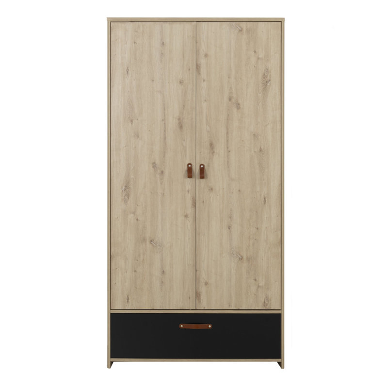 Ricka 2 Door Manufactured Wood Wardrobe