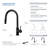 Pull Down Single Handle Kitchen Faucet-63947851