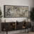 Fake Brown Paint Stroke Texture, Modern Rustic Neutral Artwork, Abstract Extra Large Wall Decor Pictures, Giclee Canvas Digital Print Framed Wall Art-107118395-111666024