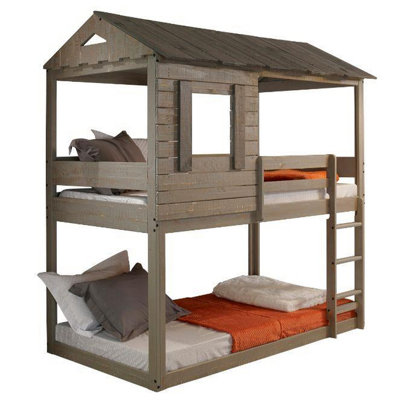 Aryn Kids Twin Over Twin Bunk Bed