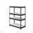 Decmus Natural & Black Finish Bookshelf