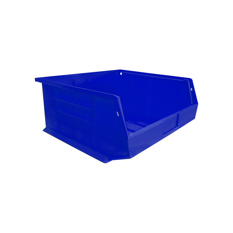 Rebrilliant Plastic Decorative Bin, Blue