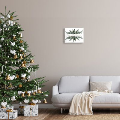 "Festive Fir", art mural sur plaque par Susan Ball