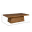 Table basse en pin Kemyia, naturel