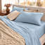 Ensemble de draps en flanelle 100% coton biologique-106893037-80810360