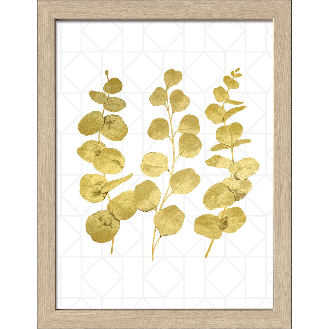 Gerahmtes Poster Golden Eucalyptus