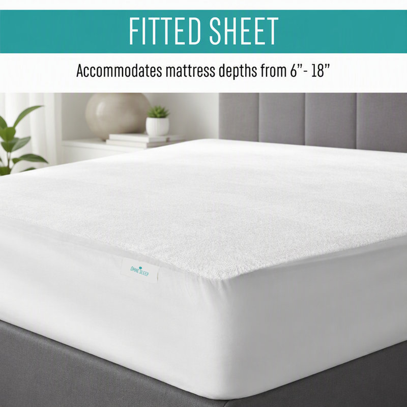 Protège-matelas imperméable de qualité supérieure, housse douce en éponge