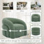 Fauteuil d'appoint pivotant de style moderne entièrement rembourré Aunna-1733021834