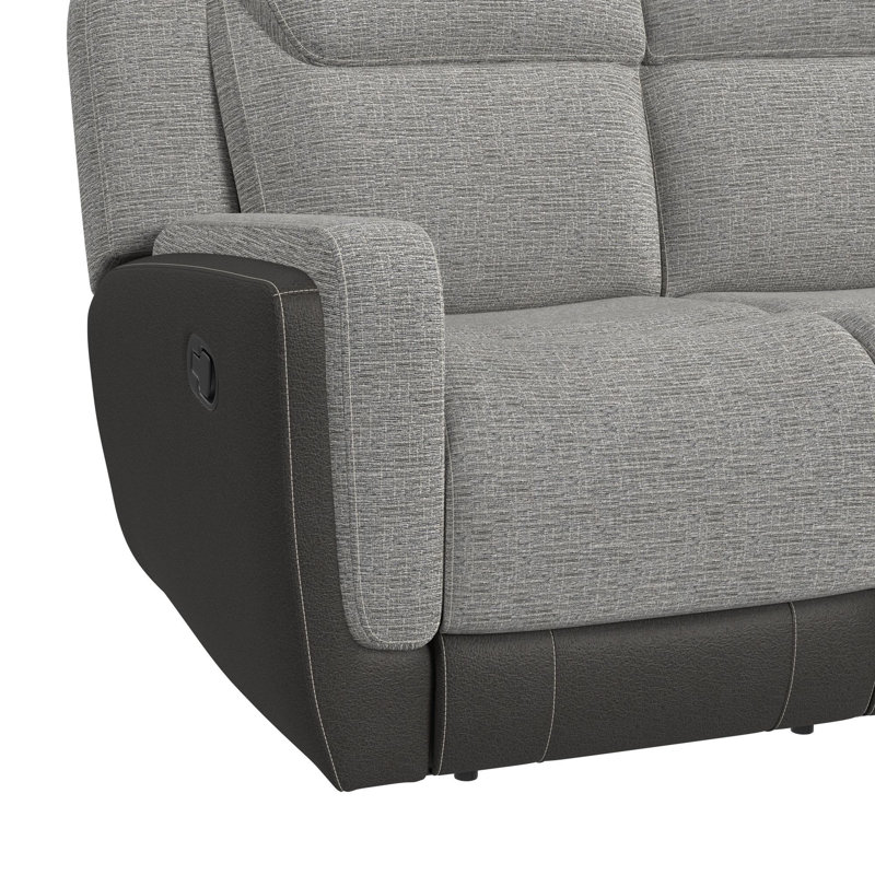 Canapé Viper, Polyester gris