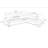 Upholstered L-Shaped Sectional Right Hand Facing-86193805