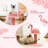 Cat Scratching Post, Pink Cat Scratcher Tree, Flamingos Natural Sisal Cat Scratch Post With Interactive Toy Ball And Extra Replacement Sisal Scratching Pole For Kittens And Small Cats,Pink
