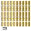 Pipe Fittings 1/2" 50PCS Brass Clamp-style Straight-Through for Air System