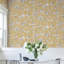 Passion Flower Toile Floral Wallpaper Roll-158612592