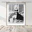 Cinematic Sip Shadowbox Fashion Print by Oliver Gal, Black Frame, 16 x 20-1004287657-1004287639