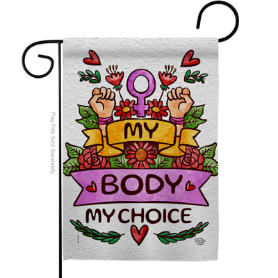 Double Sided 19'' H x 13'' W Polyester Garden Flag