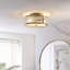 Clear Glass Flush Mount