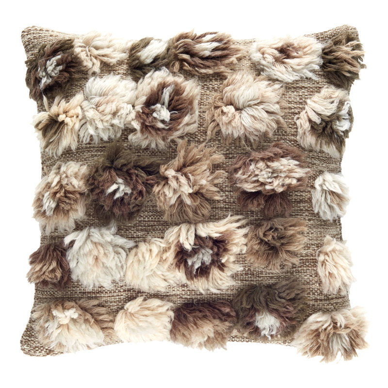 Party On Wool Square Pillow Cover