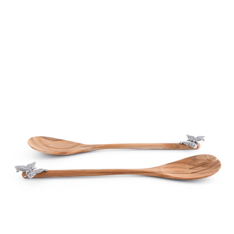 Garden Friends Salad Servers