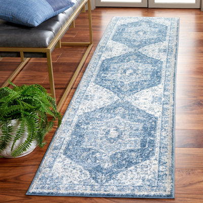 Lowrey Ivory Gray/Blue Rug
