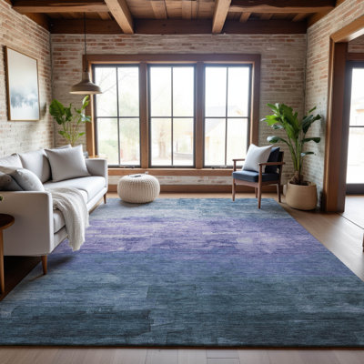 Premium Machine Washable Elize AMF1465 Stripes Rug