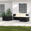 Myah 4 Seater Rattan Corner Sofa Set with Cover-1992220467