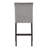 Espresso Finish Velvet 26" Counter Stool-82941333