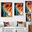 Rainbow Reverie Collages I - Abstract Collages, art mural-177681131-177681130