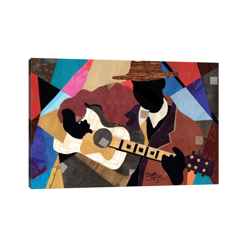 Memphis Blues by Everett Spruill - Wrapped Canvas Gallery-Wrapped Canvas Giclée, 101.6 cm H x 66.04 cm W