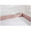 Lit de jour rembourré avec lit gigogne, structure de lit en bois robuste, conception de grille de diamant moderne, pour chambre à coucher, chambre d'amis (rose)-262713527