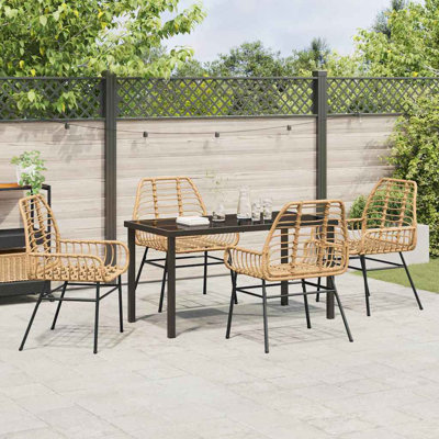 4 - Person Patio Dining Set with Rectangular Table