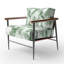 Chaise rembourrée Boho - Green Mist Green-1802086103