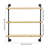 3-Tier Wine Rack, Wall-Mounted Wine Bottle Rack-1415785440