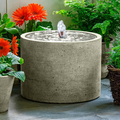 Evita Handcrafted Weather Resistant Column Fountain