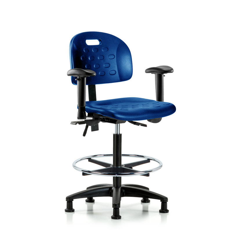 Task Chair, Glides, Adjustable