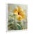 White Single Picture Framed