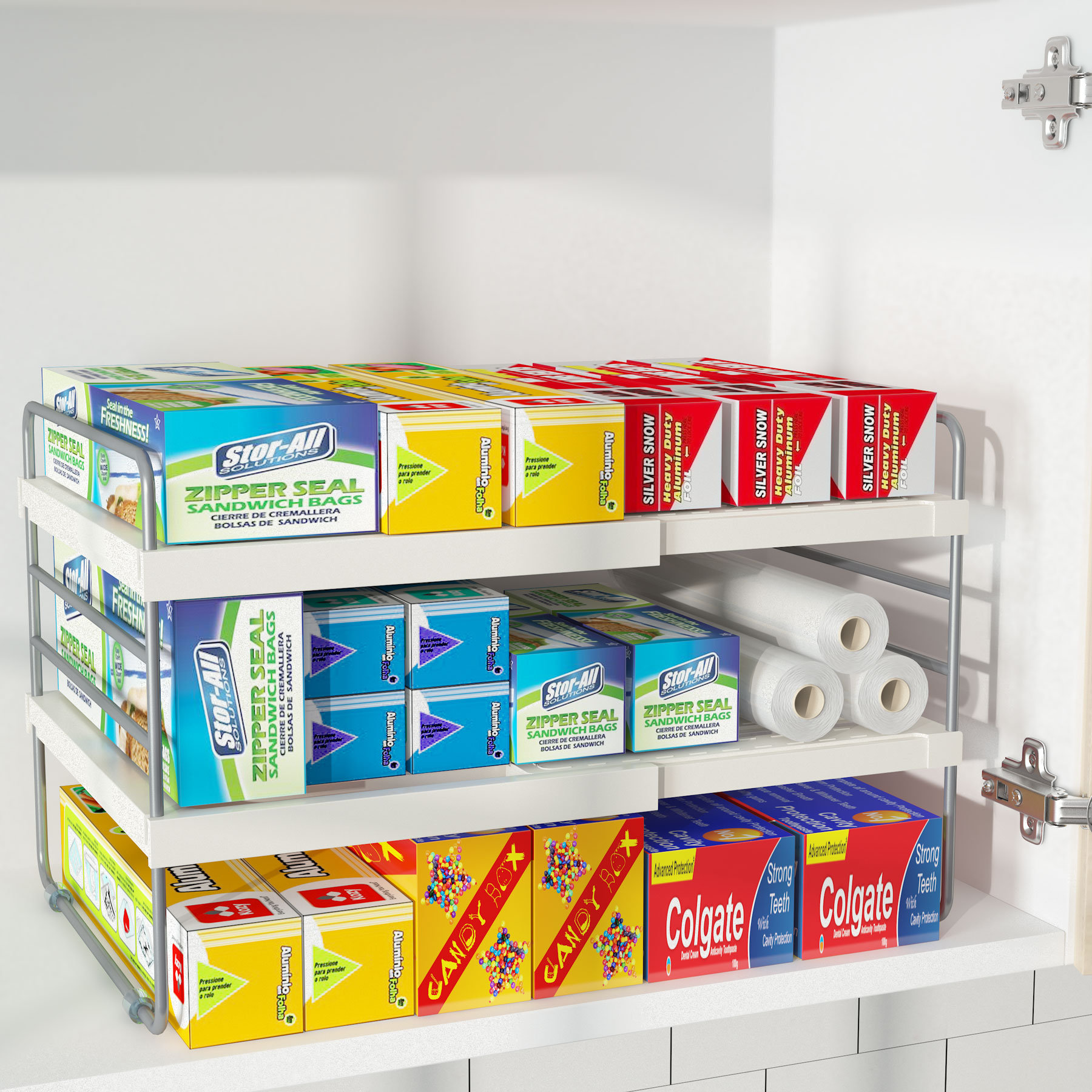 Rebrilliant Kirah Plastic Adjustable Shelving Rack Wayfair