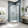 Enclo 36" W X 36" D X 71" H Framed Square Shower Enclosure With 1/4"Clear Tempered Glass