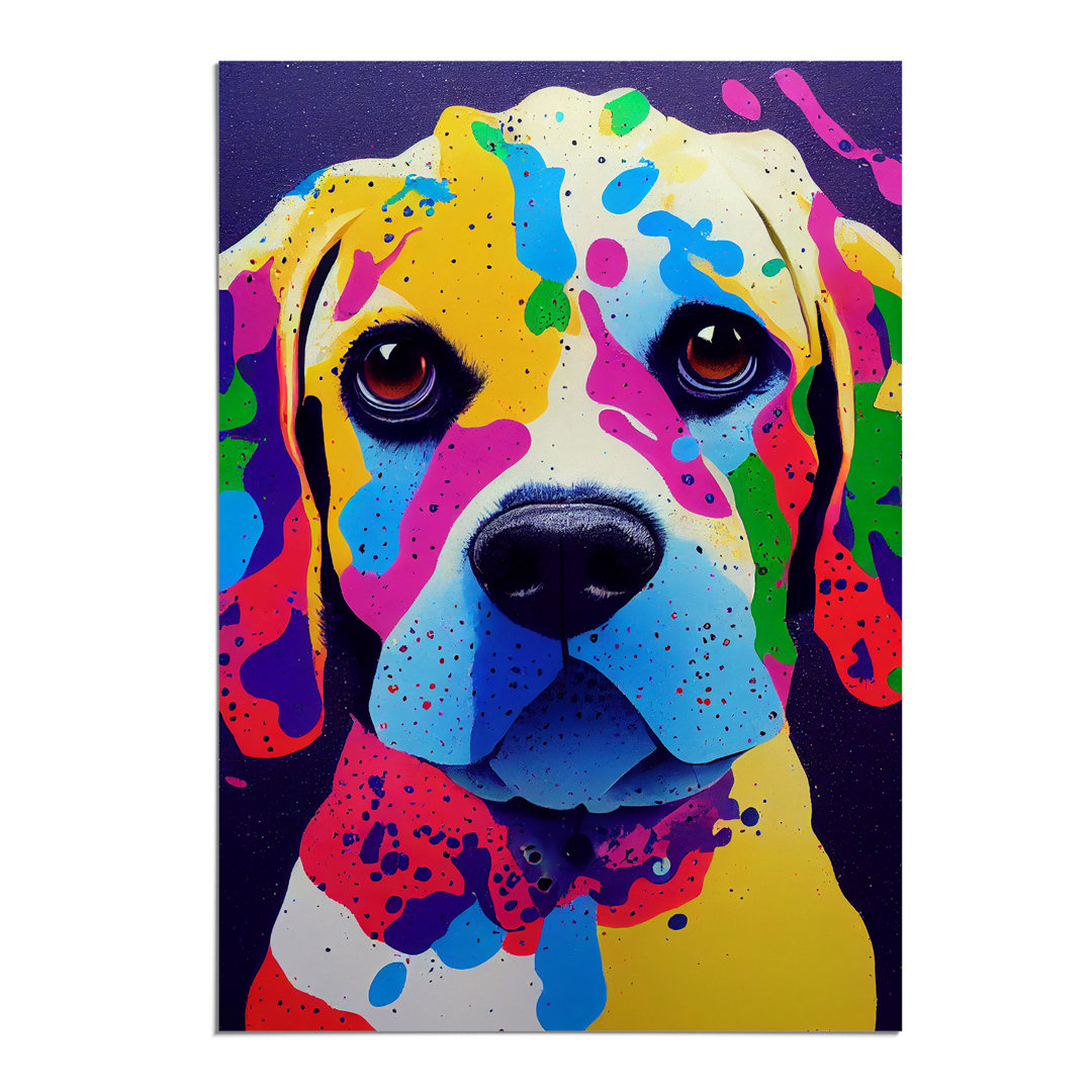 Splashed Dog No.1 Abstract