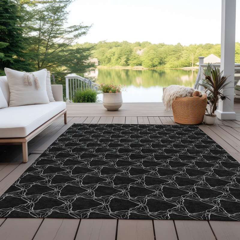  Chayden Area Rug with Non-Slip Backing, Rectangle 8' x 10'
