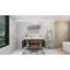 Base de meuble-lavabo simple 58,5 po mural seulement-58199418