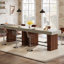 Table de bar industrielle à hauteur de comptoir de 63 pouces avec repose-pieds en métal pour cuisine Bistro-1683568597