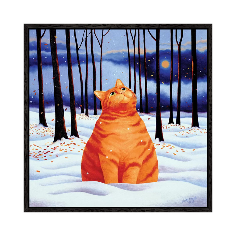 Sofrani 1 Piece Painting on Canvas, 66.04cm H x 66.04cm W x 3.81cm D, Black Framed