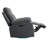 Power Recliner,  Power Recliner Chair With Bluetooth Speaker, 270 Degree Swivel With LED Light, Side Arm With Storage Pockets, USB+Type C Charging Port, Button Control, Retractable Footrest, Adjustable Backrest DG