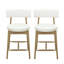 Ensemble de 2 tabourets de comptoir Mid-Century modernes-1402370769