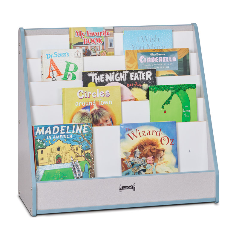 Support pour livres Rainbow Accents, Bleu côtier
