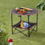 Breyana Round Outdoor Camping Table - 72.8 cm W 72.8 cm D