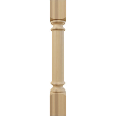 Traditional Cabinet Column (Top Block: 6")