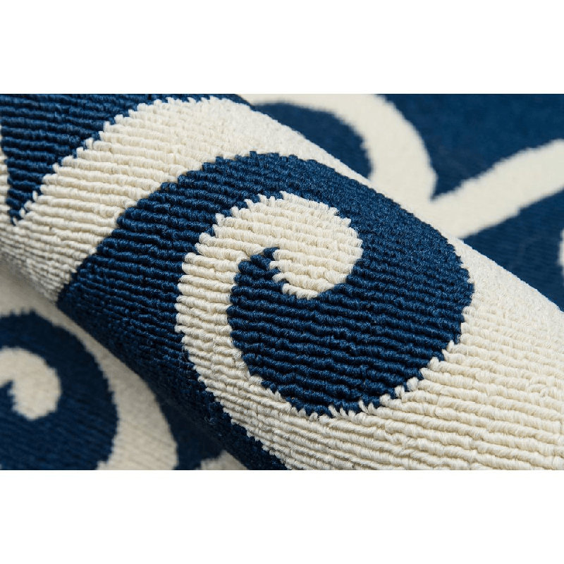 Yepez Geometric Indoor / Outdoor Rug, Rectangle 3'11" x 5'7"